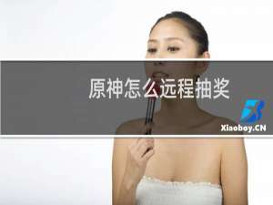 原神怎么远程抽奖
