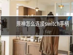 原神怎么连接switch手柄