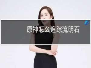 原神怎么追踪流明石