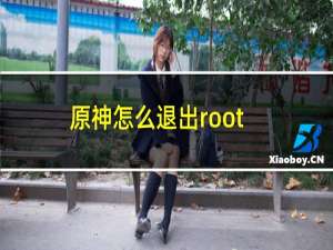 原神怎么退出root