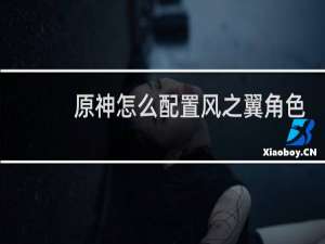 原神怎么配置风之翼角色