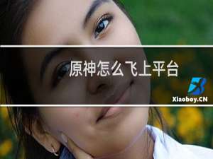 原神怎么飞上平台
