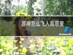 原神怎么飞入高塔里