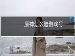 原神怎么验游戏号