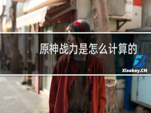 原神战力是怎么计算的