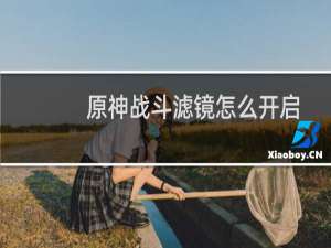 原神战斗滤镜怎么开启