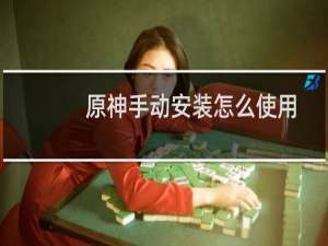 原神手动安装怎么使用