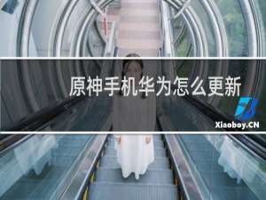 原神手机华为怎么更新