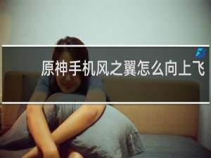 原神手机风之翼怎么向上飞