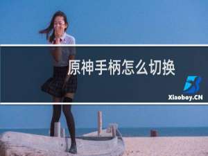 原神手柄怎么切换