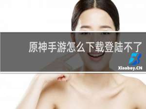 原神手游怎么下载登陆不了