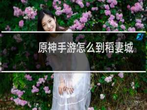 原神手游怎么到稻妻城