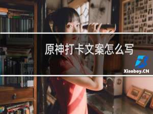 原神打卡文案怎么写