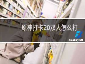 原神打卡 双人怎么打