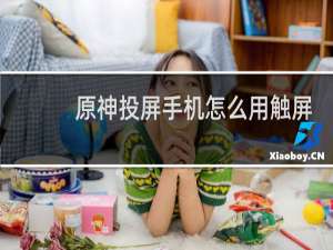 原神投屏手机怎么用触屏