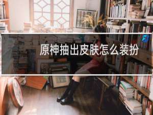 原神抽出皮肤怎么装扮