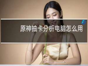 原神抽卡分析电脑怎么用