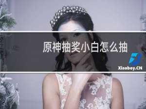 原神抽奖小白怎么抽