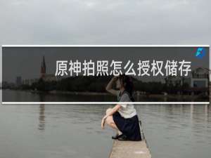 原神拍照怎么授权储存