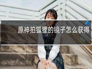 原神拍狐狸的镜子怎么获得