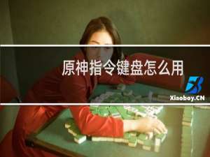 原神指令键盘怎么用