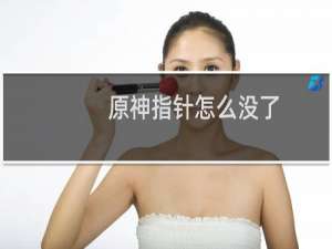 原神指针怎么没了