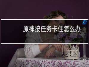 原神按任务卡住怎么办