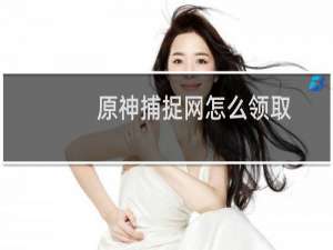 原神捕捉网怎么领取