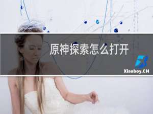 原神探索怎么打开