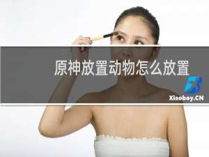 原神放置动物怎么放置
