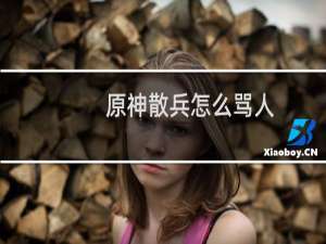 原神散兵怎么骂人