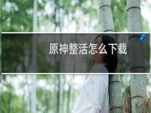 原神整活怎么下载