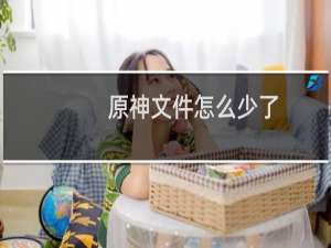 原神文件怎么少了