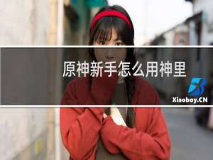 原神新手怎么用神里