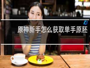 原神新手怎么获取单手原胚