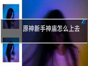 原神新手神庙怎么上去