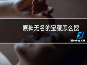 原神无名的宝藏怎么挖