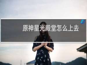 原神星光殿堂怎么上去