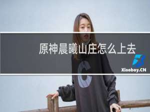 原神晨曦山庄怎么上去