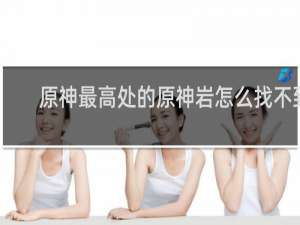 原神最高处的原神岩怎么找不到
