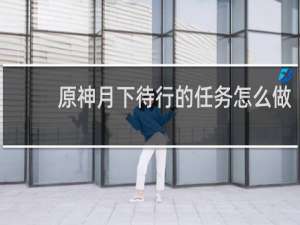 原神月下待行的任务怎么做