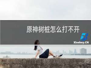 原神树桩怎么打不开