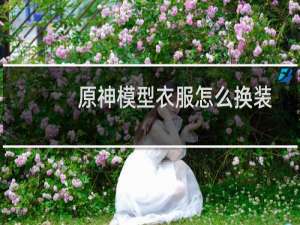 原神模型衣服怎么换装