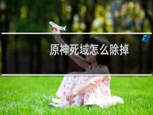 原神死域怎么除掉