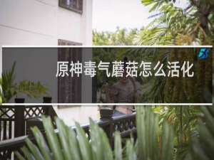 原神毒气蘑菇怎么活化