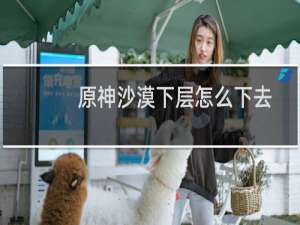 原神沙漠下层怎么下去