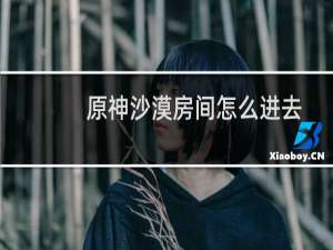原神沙漠房间怎么进去