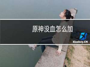 原神没血怎么加