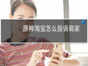 原神淘宝怎么投诉商家