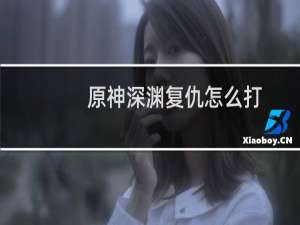 原神深渊复仇怎么打
